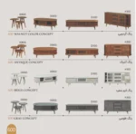 ست آینه کنسول